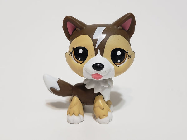 LIKE NEW Littlest Pet Shop Retro Wave 2 G7 Gen 7 Dog Husky Wolf Thunderbolt 88 Sheltie Authentic Dec8n