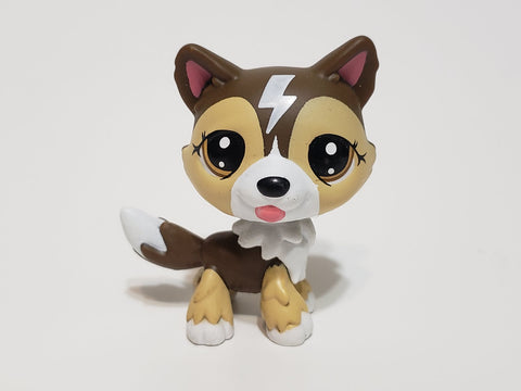 LIKE NEW Littlest Pet Shop Retro Wave 2 G7 Gen 7 Dog Husky Wolf Thunderbolt 88 Sheltie Authentic Dec8n