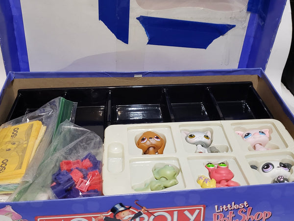 Littlest Pet Shop Monopoly Edition with Pets and Accessories Authentic NIB DEC25J