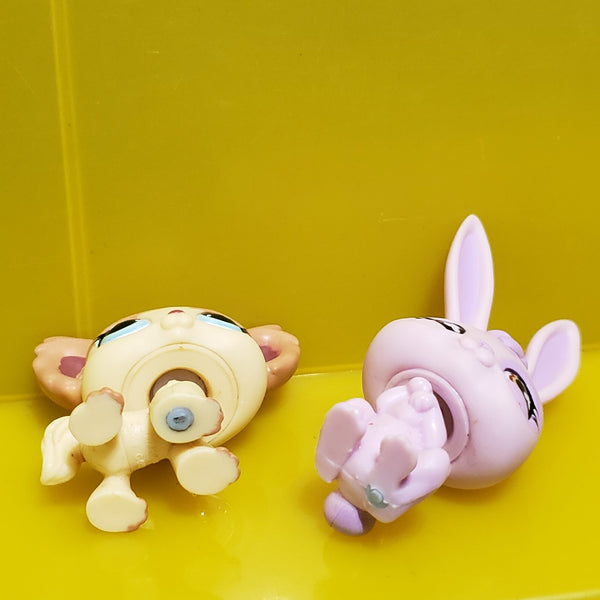 ww Littlest Pet Shop LPS Walmart Exclusive Bunny 764 Chihuahua Dog 765 Alicia Hamilton RARE Authentic LPS NOV08J