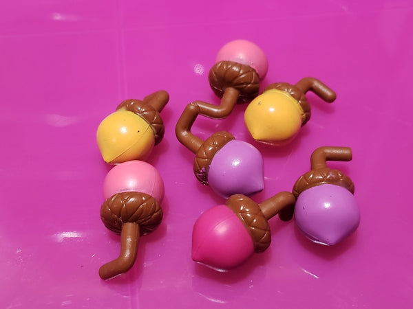 Littlest Pet Shop LOT of 7 Acorns Tree House Replacement Accessory Authentic APR22J