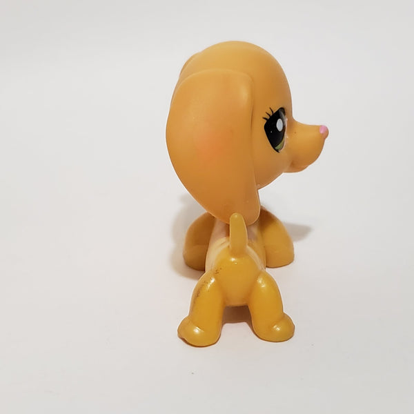 Littlest Pet Shop LPS Blind Bags 2597 Dashshund Orange Dachshund Puppy Dog Authentic DEC25J