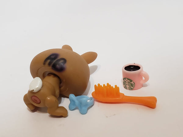 Littlest Pet Shop Dwarf Bunny 220 w Random Accessory Set Authentic DEC04J