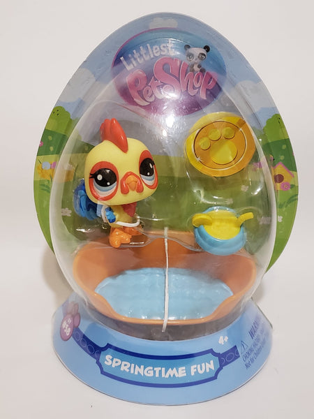 BRAND NEW Littlest Pet Shop Gen 7 G7 Springtime Fun Rooster LPS Authentic Lps NIB DEC25J