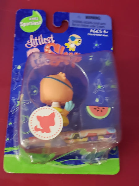 BRAND NEW Littlest Pet Shop Sportiest Parrot 882 Bird NEW IN BOX NIB APR22J