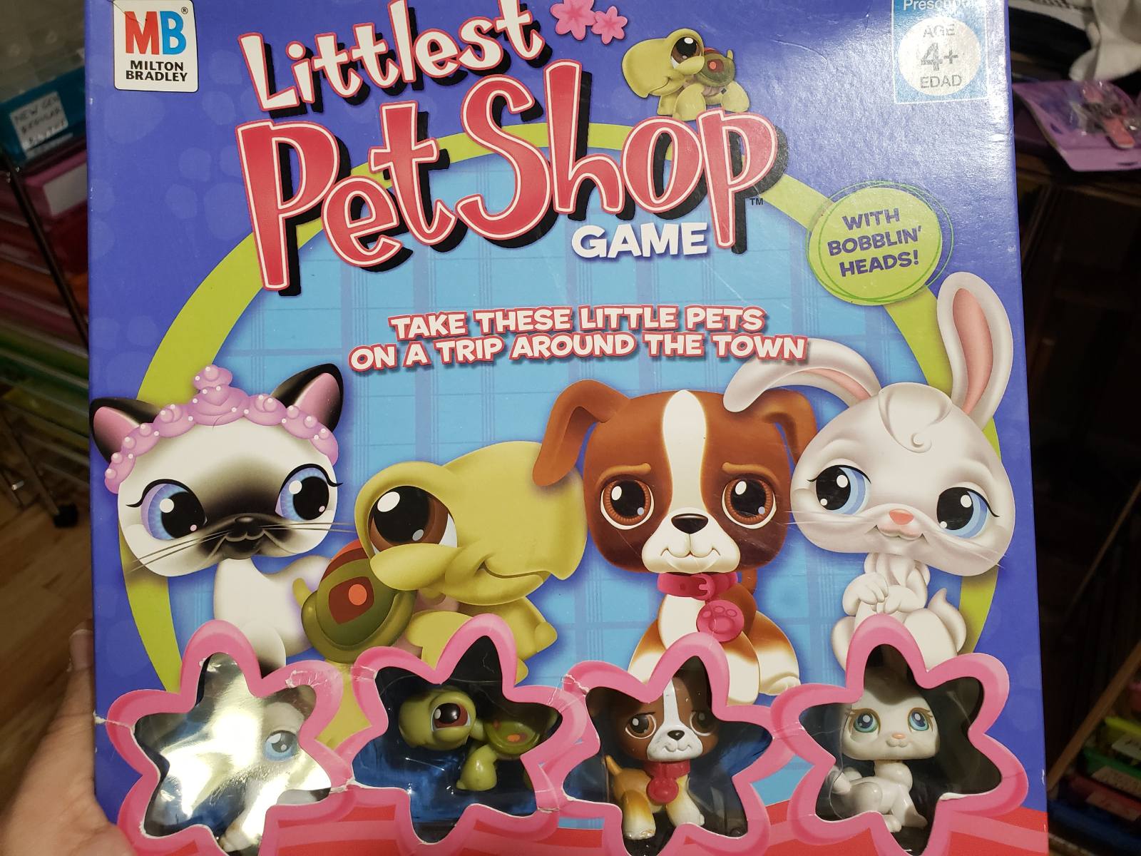Lps Vip Game LPS Littlest Pet Shop Board Game 2005 with Pets Hasbro LPS Jan10J