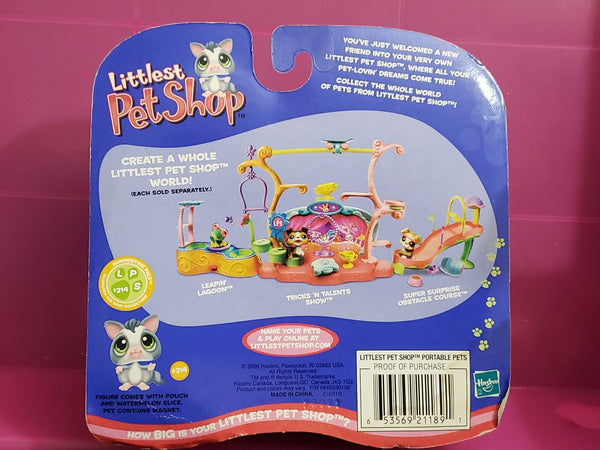 Brand New Littlest Pet Shop Portable Pet Sugar Glider 214 Authentic NIB Sealed JAN18J