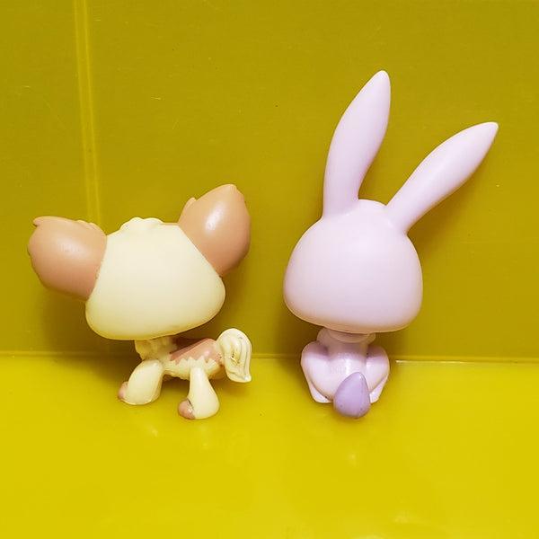 ww Littlest Pet Shop LPS Walmart Exclusive Bunny 764 Chihuahua Dog 765 Alicia Hamilton RARE Authentic LPS NOV08J