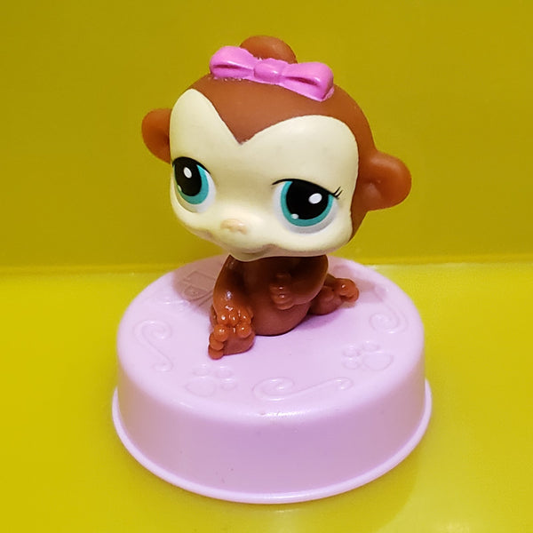 Littlest Pet Shop Mcdonalds Happy Meal Monkey Toy  Authentic NOV10J