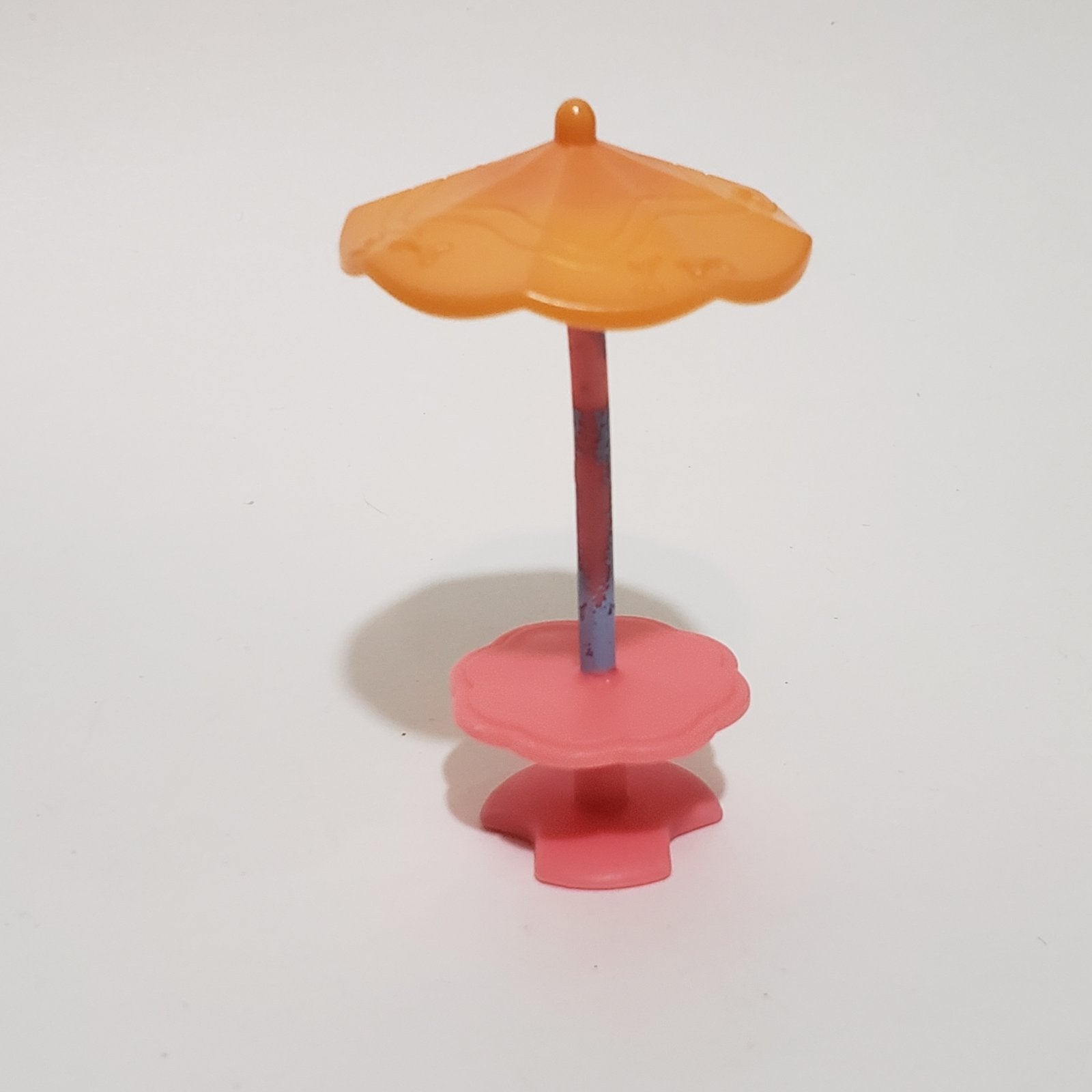 Littlest Pet Shop Pink Beach Flower Table Orange Umbrella Accessory ...