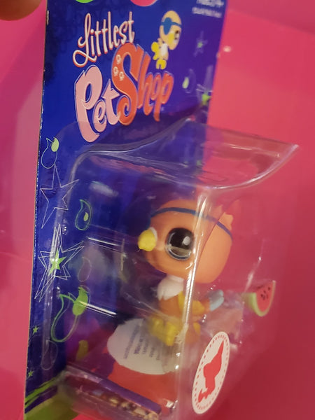 BRAND NEW Littlest Pet Shop Sportiest Parrot 882 Bird NEW IN BOX NIB APR22J