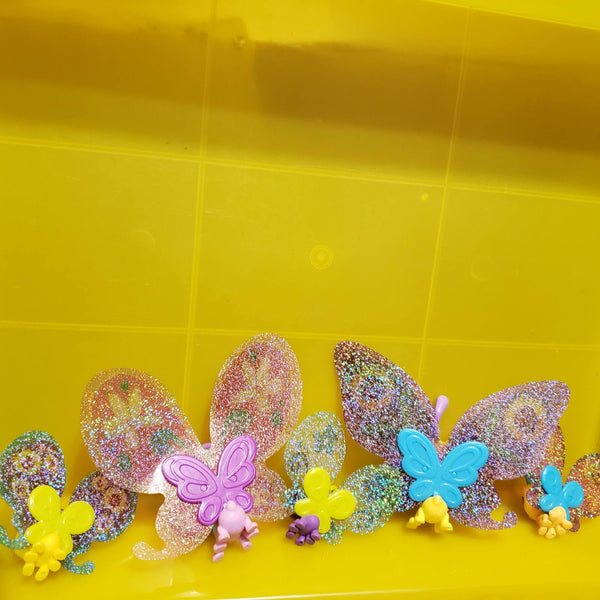 Littlest Pet Shop Rare Lot of 5 Fancy Flutters Butterflew Butterfly Series 3 Authentic Lps NOV08J