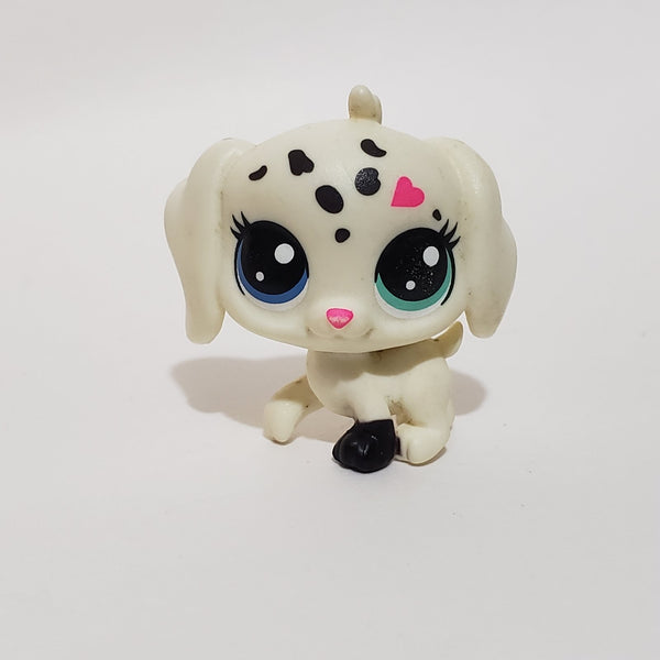Littlest Pet Shop Mini Baby Vanilla Pupperson Dalmatian 1-4 Puppy Dog 100% Authentic JUN5J