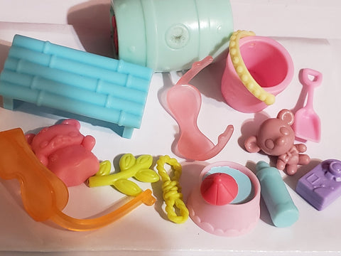 Littlest Pet Shop Lot of Sarafi Set Accessories Lps Authentic JAN07J