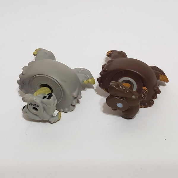 Littlest Pet Shop Lot 2 Yorkie Puppy Dog 883 509 Set Authentic Lps JAN06J