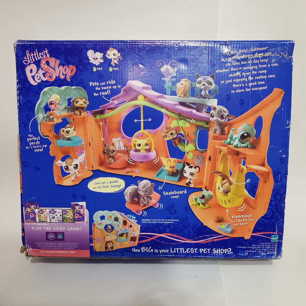 WW NIB Littlest Pet Shop Club Treehouse Playset Orange Play Center SEE VIDEO As Seen on So Much In Love Episode 13 AUG13J