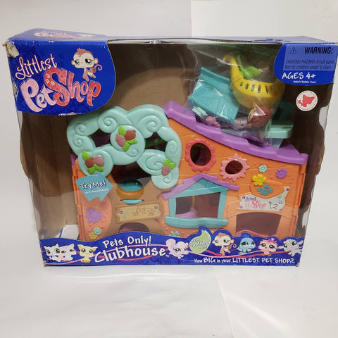 WW NIB Littlest Pet Shop Club Treehouse Playset Orange Play Center SEE VIDEO As Seen on So Much In Love Episode 13 AUG13J