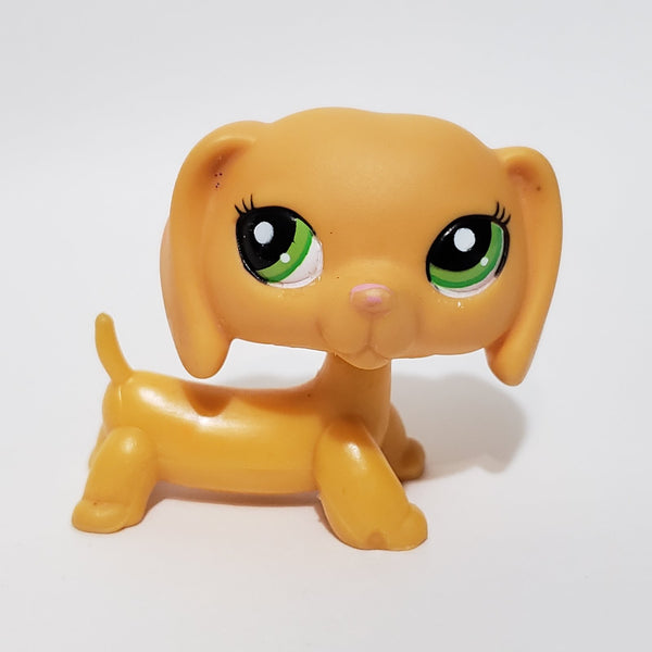 Littlest Pet Shop LPS Blind Bags 2597 Dashshund Orange Dachshund Puppy Dog Authentic DEC25J