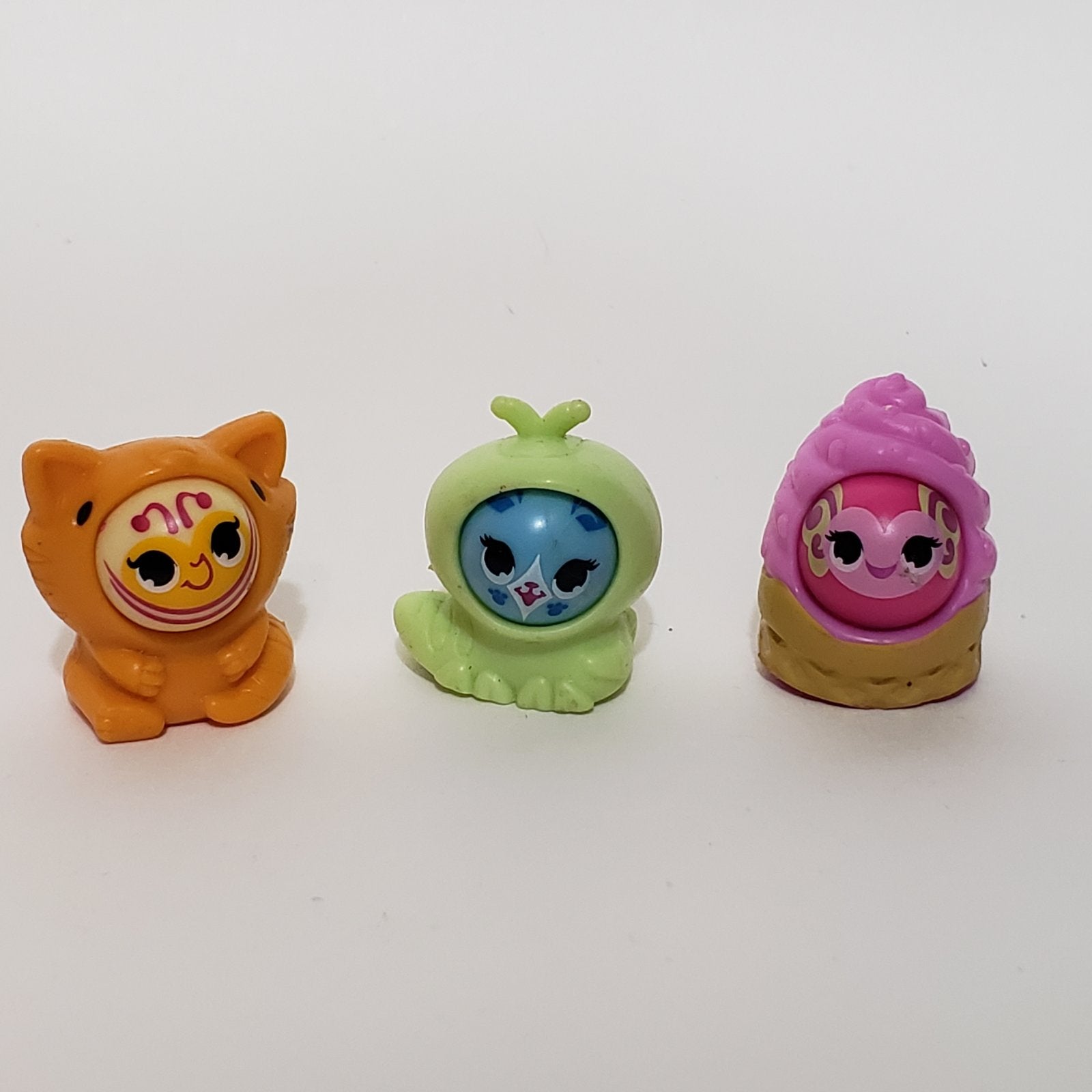 Littlest Pet Shop Lot of 6 Sweet Garden Fun 3 Rolleroos with 3 Costumes ...
