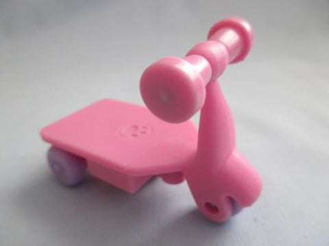 Littlest Pet Shop LPS Round Pet Town Playset Replacement Pink Purple Scooter Jan15ni