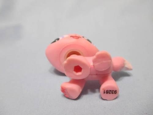 LIKE NEW Littlest Pet Shop RARE Standing Shorthair  Cat 1313 Pink Walking Purple Eyes LPS Authentic Nov30npoHG