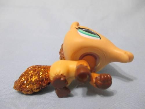 LIKE NEW Littlest Pet Shop LPS 2133 Glitter Shimmer Sparkle Anteater Authentic Dec03n