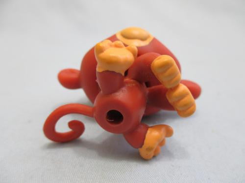 LIKE NEW Littlest Pet Shop LPS Brown Tan Monkey Chimp with Blue Moon Eyes 853 Authentic Feb12nn