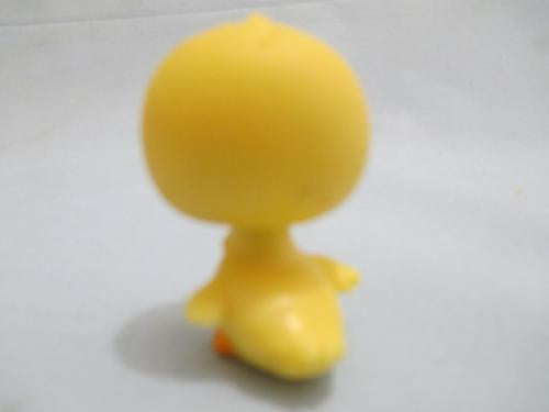 LIKE NEW Littlest Pet Shop 13 Yellow Chick Bird Blue Eye LPS Authentic  DEC1J