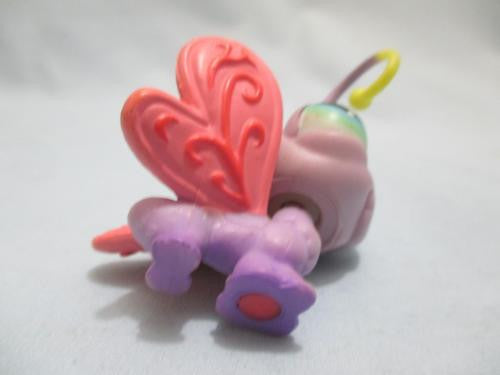 Littlest Pet Shop 93 Purple Butterfly with Pink Wings Blue Eyes Authentic Lps Dec1n