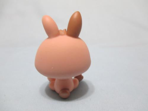 LIKE NEW Littlest Pet Shop 827 Mocha Brown Dwarf Bunny Rabbit w Star Eyes Authentic Lps Jan30ni