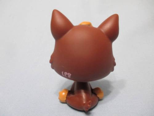 Littlest Pet Shop Dog Puppy Wolf German Shepherd 2137 Authentic Lps  Minor Wear Feb19ni