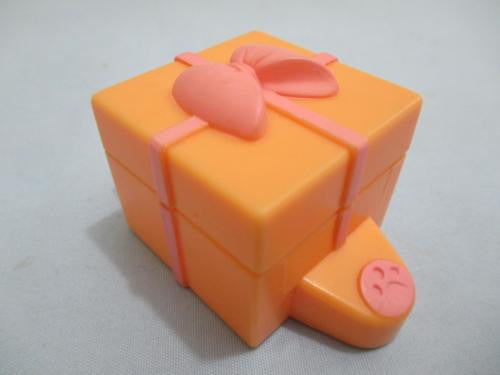 Littlest Pet Shop Orange Gift Box w/ Magnet Opening Accessory Dec23ni