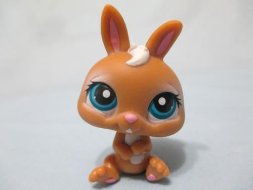 LIKE NEW Littlest Pet Shop CARAMEL DWARF BUNNY RABBIT 220 Authentic Feb27ni