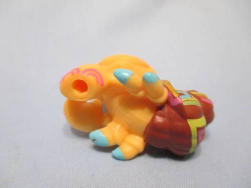 LIKE NEW Littlest Pet Shop Crab Hermit Crab Postcard Cream with Green Eyes 1008 Authentic Lps Dec05ni