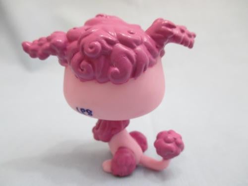 Littlest Pet Shop 2497 Purple Poodle Puppy Dog Authentic Lps Exclusive AIK DEC17J
