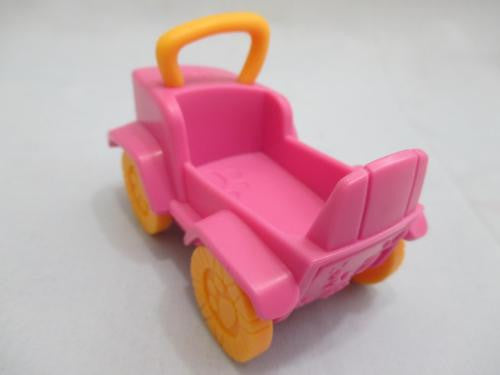 Littlest Pet Shop LPS Purple Pink Orange Jeep Car Vehicle Authentic Lps Jan22ni