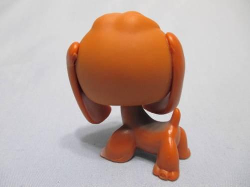 LIKE NEW Littlest Pet Shop 16 Dog Puppy Caramel Light Brown BEAGLE Authentic LPS FEB20J
