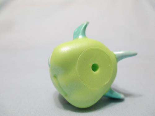 Littlest Pet Shop 514 Green and Pink Puffer Fish Authentic LPS Feb1ni