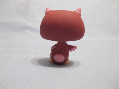 LIKE NEW Littlest Pet Shop 2007 Purple Pink Owl 635 Authentic Lps DEC10J