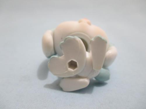 Littlest Pet Shop 1144 White & Light Blue Lop Eared Bunny Rabbit Authentic SEE VIDEO Feb23ni