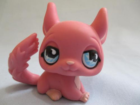 Littlest Pet Shop 599 Pink Chinchilla with Blue Eyes Authentic Lps DEC15J