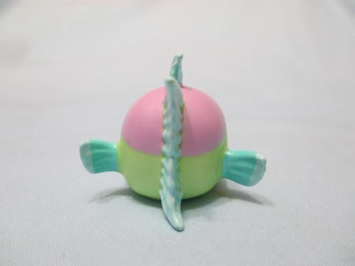 Littlest Pet Shop 514 Green and Pink Puffer Fish Authentic LPS Feb1ni