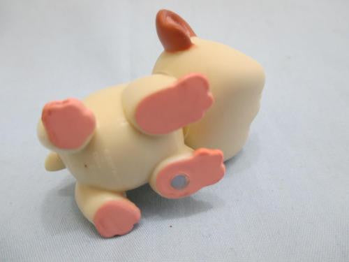 LIKE NEW Littlest Pet Shop 683 Cream Brown Hamster Guinea Pig w/ Blue Teardrop Eyes LPS Authentic LPS Feb27ni