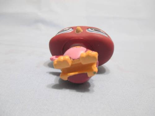 LIKE NEW Littlest Pet Shop 2007 Purple Pink Owl 635 Authentic Lps DEC10J