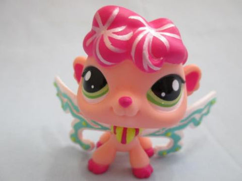 LIKE NEW Littlest Pet Shop 2706 Shimmering Sky Sea Breeze Pink Fairy 100% Authentic Mar23JWW