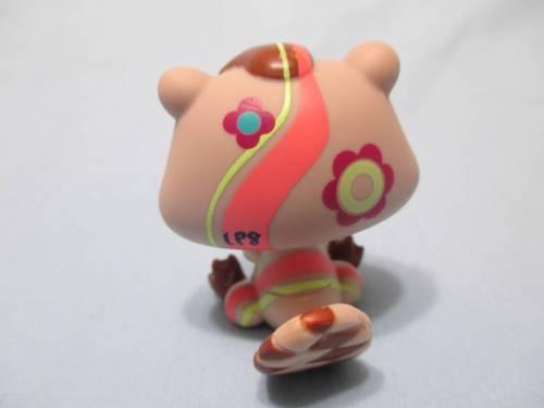 LIKE NEW Littlest Pet Shop Beaver Postcard Pet Gray Designs 2134 Authentic Lps Dec8n