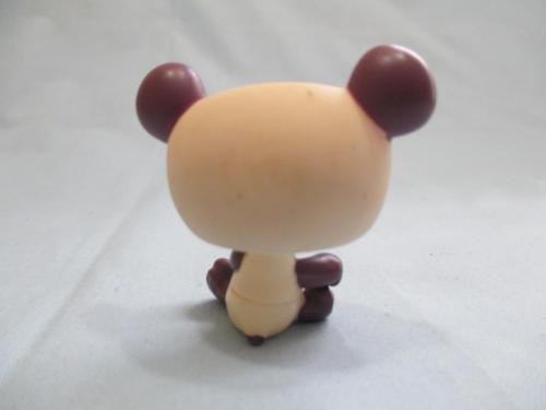 LIKE NEW Littlest Pet Shop Panda Bear White Purple with Aqua Blue Eyes 822 Authentic Lps Nov30npoHG