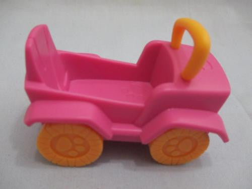 Littlest Pet Shop LPS Purple Pink Orange Jeep Car Vehicle Authentic Lps Jan22ni