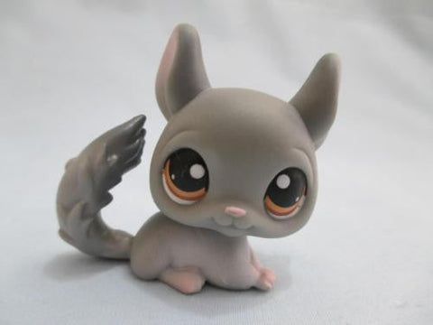 Littlest Pet Shop Grey Chinchilla 144 Authentic Lps Dec17ni
