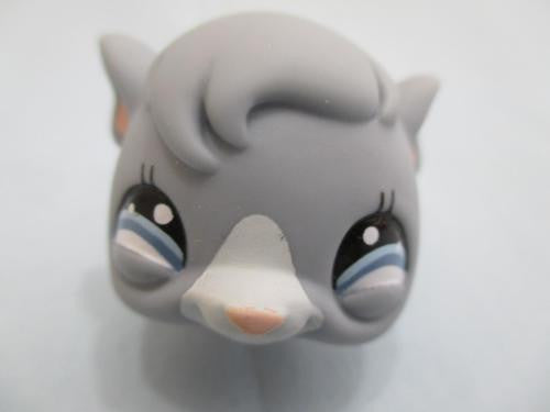 LITTLEST PET SHOP Hasbro Gray Guinea Pig Hamster 1368 Authentic MAR8J